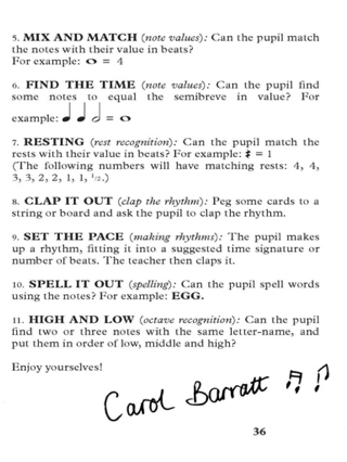Chesters Flashcards - Carol Barratt - Partition