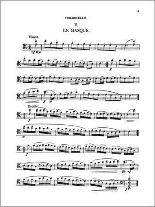 Five Old French Dances - Alto - Marin Marais - Partition - Alto
