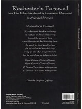 Rochester's Farewell FilmThe Libertine - Michael Nyman - Partition