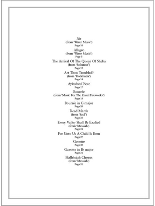 The easy piano collection gold - HAENDEL - Partition - Clavecin