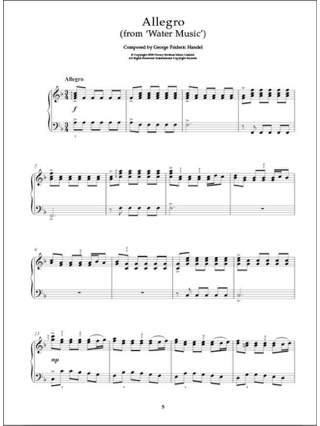 The easy piano collection gold - HAENDEL - Partition - Clavecin