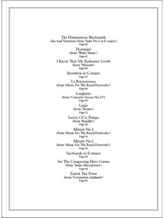 The easy piano collection gold - HAENDEL - Partition - Clavecin