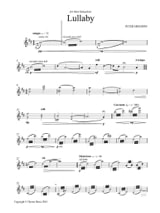Lullaby - Peter Gregson - Partition - Violon