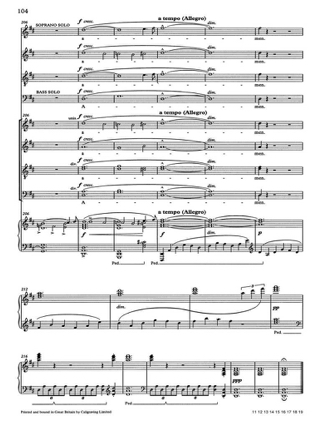 Stabat Mater Opus 58. - DVORAK - Partition - Chœur