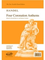 4 Coronation Anthems - HAENDEL - Partition - Chœur