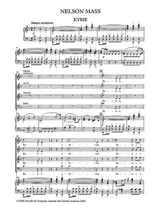 Nelson-Messe - Choeur - HAYDN - Partition - Chœur