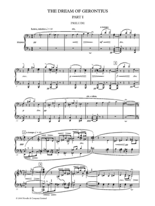 The Dream Of Gerontius Op. 38 - ELGAR - Partition - Chœur