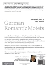 German Romantic Motets Volume 2 - Partition - Chœur