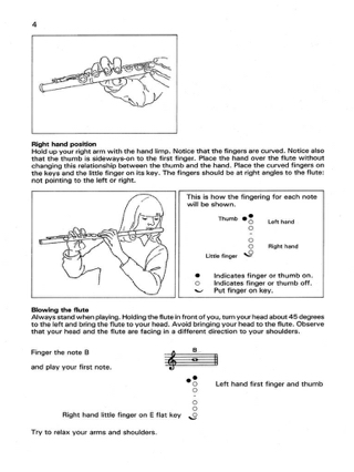 A beginner's book for the flute - Part 1 - Trevor Wye - Partition