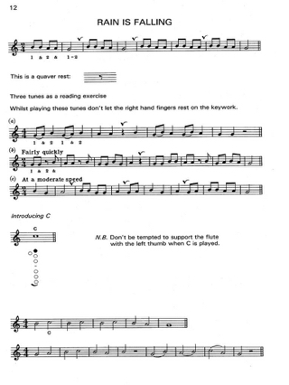 A beginner's book for the flute - Part 1 - Trevor Wye - Partition