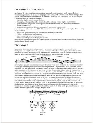 La Pratique de la flûte Volume 2 - Technique - Trevor Wye - Partition