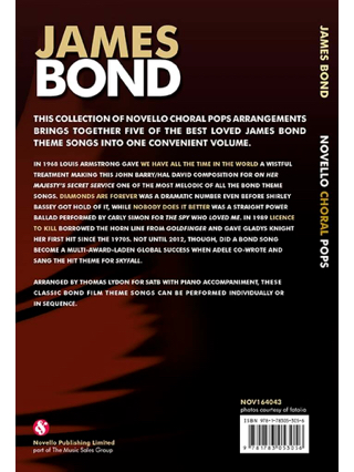 Novello Choral Pops - James Bond - Partition - Chœur