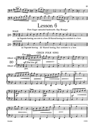 The Second-Year Violoncello Method - Benoy - Burrowes - Partition