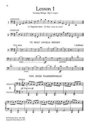 The Second-Year Violoncello Method - Benoy - Burrowes - Partition
