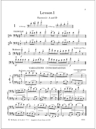 Third-year Violoncelle method - Benoy A. W. / Burrowes L. - Partition