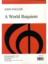The World Requiem Op. 60 - John Foulds - Partition - Chœur