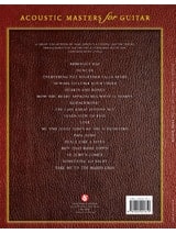 Acoustic Masters For Guitar - Paul Simon - Partition - Pop / Rock