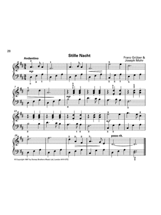 First Christmas Tunes - John Thompson - Partition - Piano