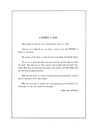 A Dozen A Day Mini Book en Anglais - Partition - Piano