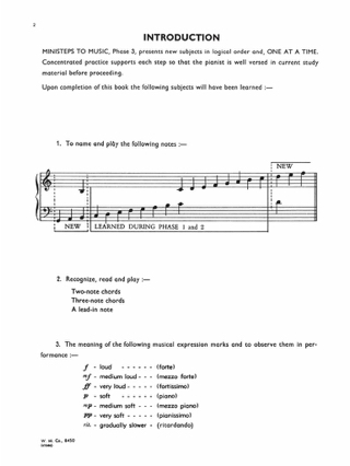 Ministeps To Music Vol 3 - Burnam's - Partition - Piano