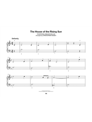 First Blues and Boogies - john Thompson - Partition - Piano