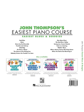 First Blues and Boogies - john Thompson - Partition - Piano
