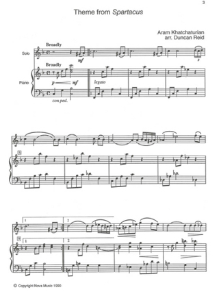 4 Immortal Melodies - Duncan Reid - Partition - Violon