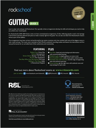 Rockschool Guitar Grade 1 - Partition