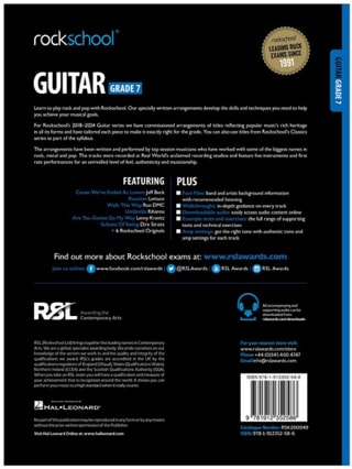 Rockschool Guitar Grade 7 (2018) - Partition