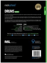Rockschool Drums Grade 1 2018+ - Partition - Batterie