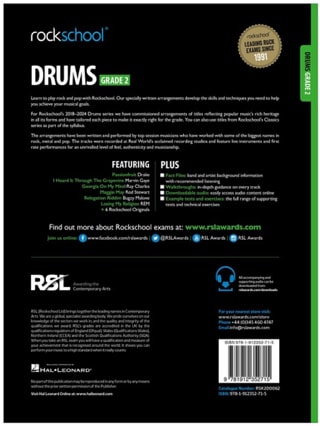 Rockschool Drums Grade 2 (2018) - Partition