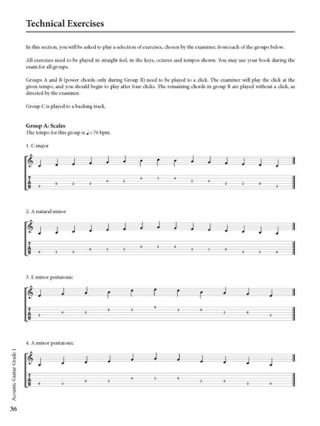 Rockschool Acoustic Guitar Grade 1 - (2019) - Partition - Pop / Rock
