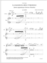 La Saggezza Dell'usignolo - Carlo Galante, - Partition