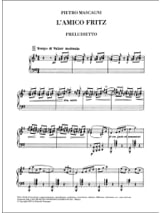 L'amico Fritz. Relié - Pietro Mascagni - Partition - Opéras