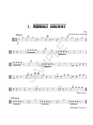 Vamoosh Viola Book 2 - Gregory Thomas - Partition