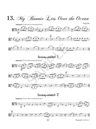Vamoosh Viola Book 3 - Thomas Gregory - Partition