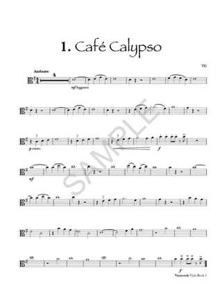 Vamoosh Viola Book 3 - Thomas Gregory - Partition