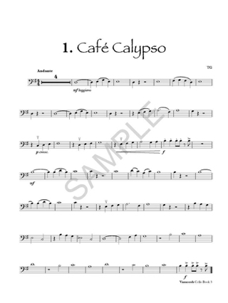 Vamoosh Cello Book 3 - Gregory Thomas - Partition