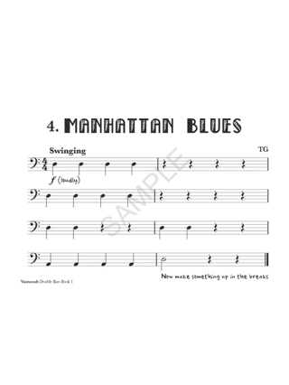 Vamoosh Double Bass Book 1 - Gregory Thomas - Partition