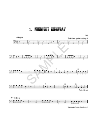 Vamoosh Double Bass Book 2 - Gregory Thomas - Partition