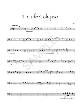 Vamoosh Double Bass Book 3 - Gregory Thomas - Partition