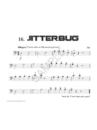 Vamoosh Double Bass Book 1.5 - Gregory Thomas - Partition