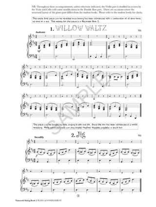 Vamoosh String Book 1 Piano Accompaniment - Gregory Thomas - Partition