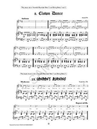 Vamoosh Flute Book 2 Piano Accompaniment - Gregory Thomas - Partition
