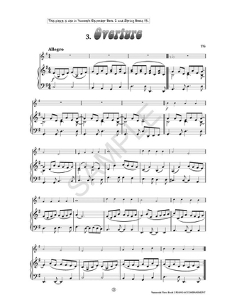 Vamoosh Flute Book 2 Piano Accompaniment - Gregory Thomas - Partition