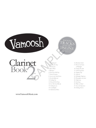 Vamoosh Clarinet Book 2 - Thomas Gregory - Partition