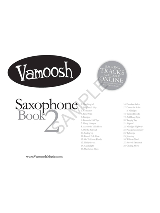 Vamoosh Saxophone Book 2 - Thomas Gregory - Partition - Saxophone