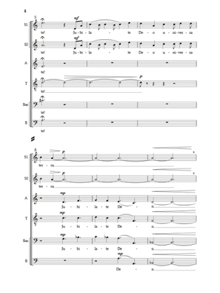 Jubilate Deo - Antognini Ivo - Partition - Chœur
