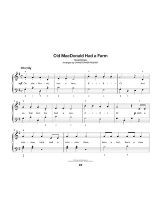 First Nursery Rhymes - John Thompson - Partition - Piano