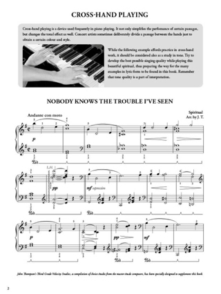 Méthode Moderne de Piano Volume 3 - John Thompson - Partition - Piano